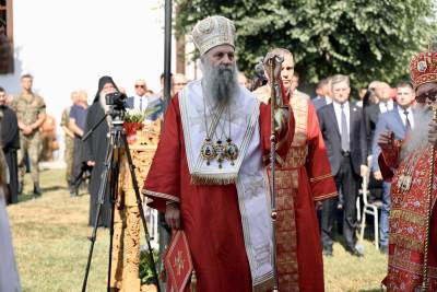  Patrijarh Porfirije  u Bratuncu 