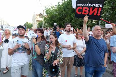  Blokade puteva u Srbiji 