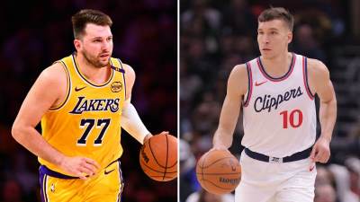 Luka Dončić i Bogdan Bogdanović zajedno u LA Klipersima Luka Dončić i Bogdan Bogdanović zajedno u LA Klipersima