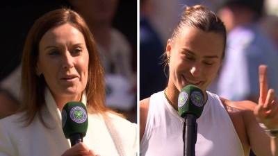  Arina Sabalenka nakon plasmana u polufinale 