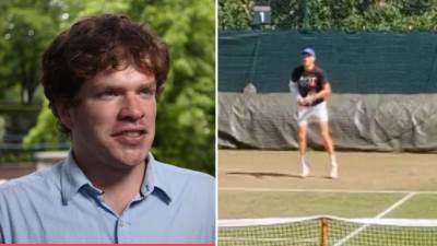  Janik Siner trenirao sa steznikom 