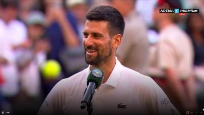  Vimbldon Izjava Đokovića poslije pobjede protiv Kobolija 