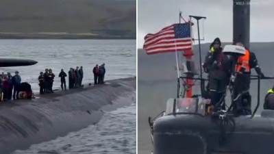  Američka nuklearna podmornica na Islandu 