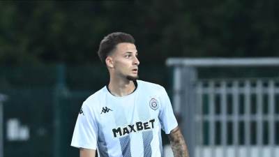  Štoper Partizana Milovanović bio u problemu na meču protiv AEK iz Larnake 