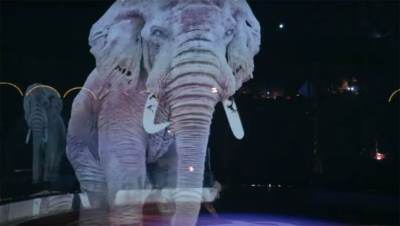  Cirkus zamijenio životinje hologramima 