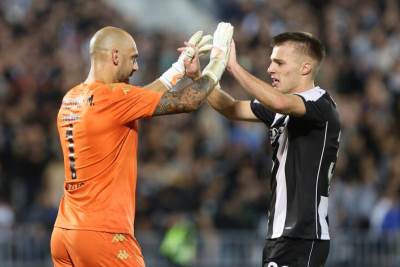  Partizan AEK Larnaka Marko Milošević odbranio penal  