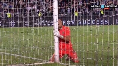  Partizan AEK Larnaka Marko Milošević primio gol  