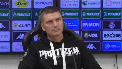  srdjan blagojevic konferencija poslije meca partizan aek 