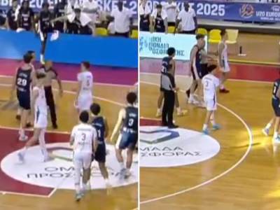  Sukob francuskog i srpskog košarkaša 