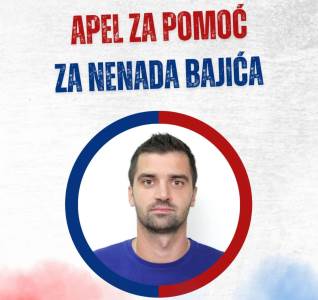  Borac m:tel se priključio apelu za pomoć Nenadu Bajiću 