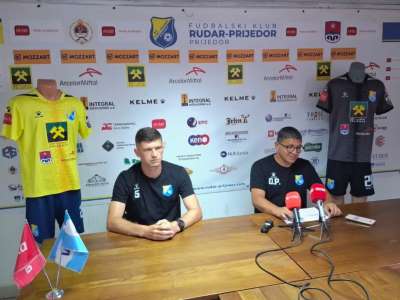  Premijer liga BiH Borac Rudar Prijedor najava Ognjenović i Pekija  