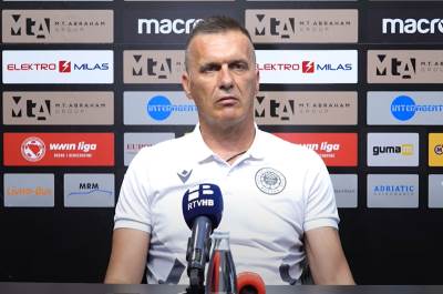  Mario Ivanković pred revanš meč HŠK Zrinjski Slovan Bratislava 