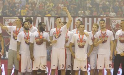  Trostruka kruna KK Crvena zvezda 