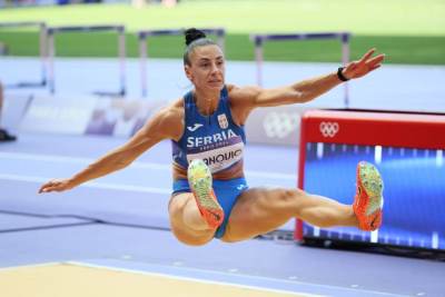 Ivana Španović zlatna na prvenstvu Srbije Ivana Španović zlatna na prvenstvu Srbije