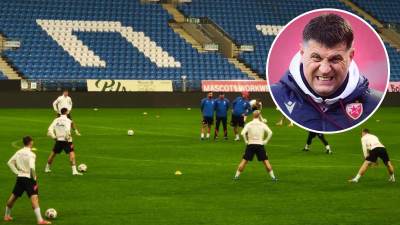  MONDO na treningu Crvene zvezde u Poznanju 