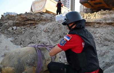  Uklanjanje avio bombe u Beogradu na vodi 