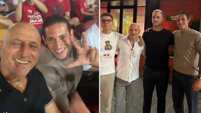  Marko Arnautović dočekao porodicu Siniše Mihajlovića na "Marakani" 