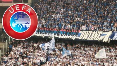  uefa kaznila leh zbog transparenta kosovo srbija 