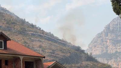  Uhapšeni za požar u Crnoj Gori 