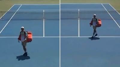  mats rosenkranz teniser diskvalifikovan jer se istusirao 