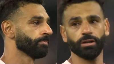  mohamed salah plakao na terenu zbog dioga zote 