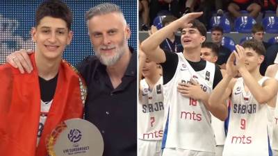  Nikola Kusturica najbolji igrač Eurobasketa do 16 godina  