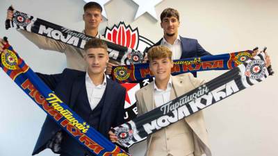  Partizan potpisao ugovore sa četvoricom mladih igrača 