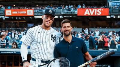  ko je aron dzadz bejzbol igrac pored novaka djokovica 