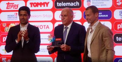  Trener Partizana novi ambasador Sportskih igara mladih: Željko Obradović nagrađen u Sarajevu  