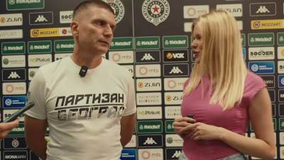  Radnički Niš Partizan najava Srđan Blagojević 