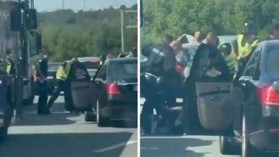  Potjera na autoputu Niš Beograd 