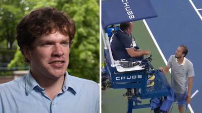  Ben Rotenberg brani sudiju meča Medvedev Bonzi 