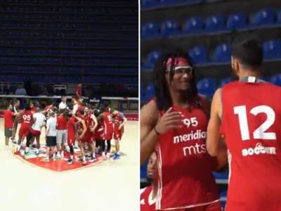  KK Crvena zvezda početak priprema avgust 2025  