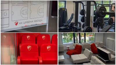  Renovirane prostorije KK Crvena zvezda  