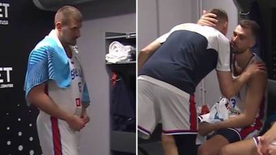  Pogledajte ambijent u svlačionici Srbije poslije pobjede protiv Estonije 