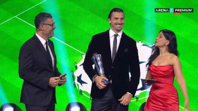 Zlatan Ibrahimović sa poznatom novinarkom na žrijebu Lige šampiona  