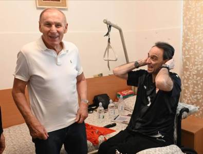  Dragan Džajić posjetio Zvonka Milojevića 