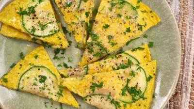  Brzinska fritata sa tikvicama i parmezanom 