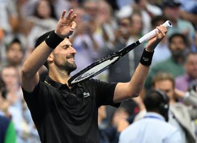  Novak Đoković igra sa Jan-Lenardom Štrufom na US openu 