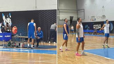  Eurobasket 2025 trening košarkaša Srbije prije utakmice sa Češkom  