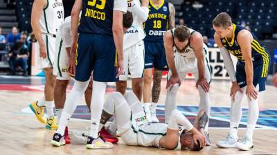  Povrijedio se Margiris Normntas 