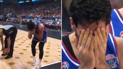  Vasilije Micić dobio udarac na meču sa Turskom 