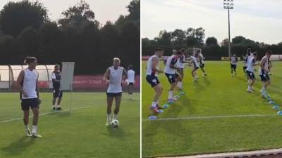  Reprezentativci Srbije odradili trening pred meč sa Engleskom 