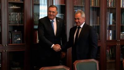  Dodik se sastao sa Šojguom u Moskvi 
