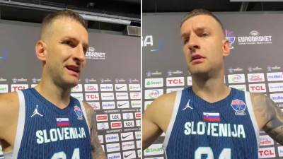  Alen Omić poludio zbog sudija poslije poraza Slovenije 