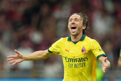  Luka Modrić odlučio meč Milan Bolonja 