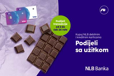  NLB uveo digitalno dijeljenje transakcija na rate 