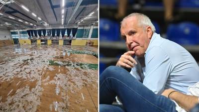  unisten teren dvorane krke u novom mestu 