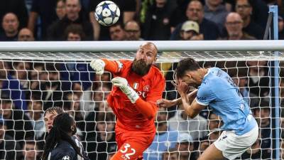  Liga šampiona Mančester siti Napoli branio Vanja Milinković Savić 