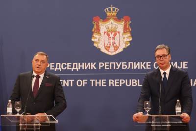  Održana sjednica Savjeta za saradnju Srbije i Republike Srpske, evo šta su poručili Vučić i Dodik 